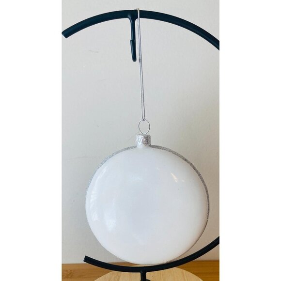 Raw Oysters On A Half Shell Ornament On Ice Platter 4 Inch New - Picture 5 of 5